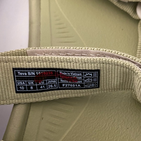 Teva Hurricane XLT2 Sandals Sage Green 10 - Picture 11 of 16